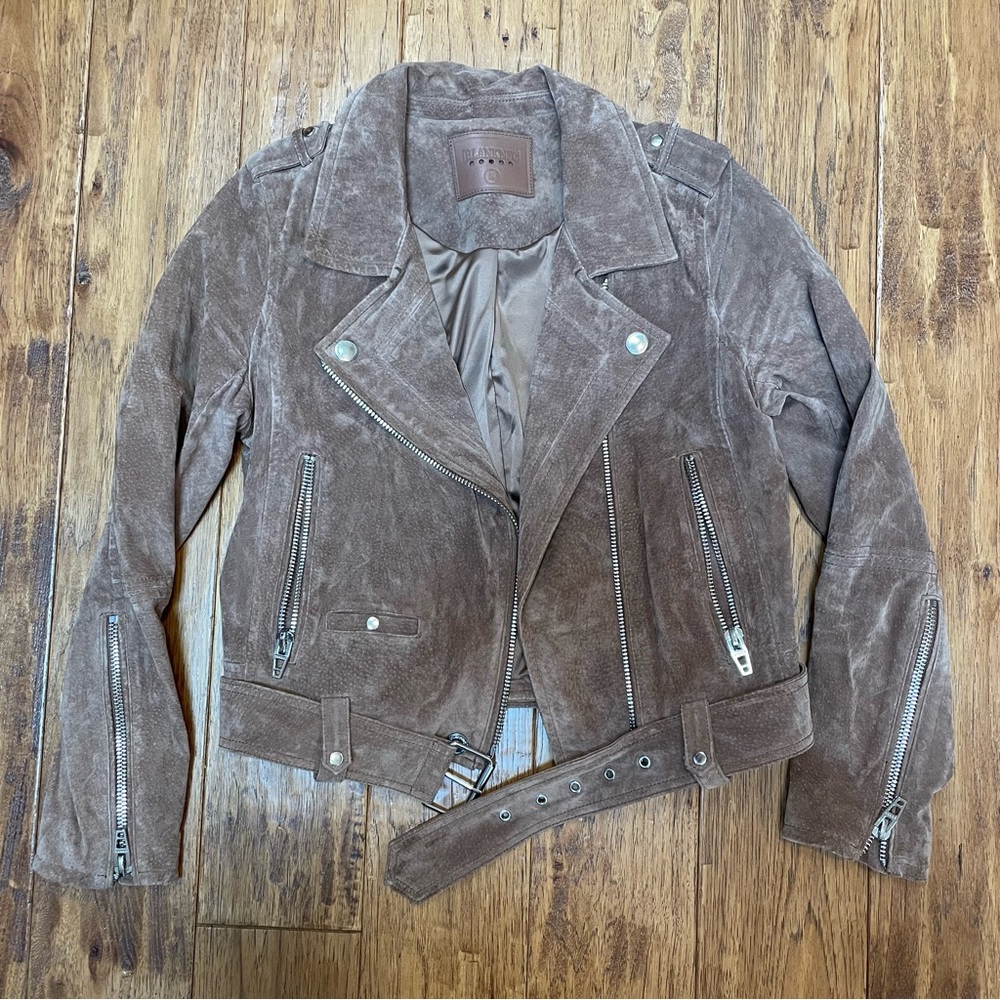 BLANKNYC Morning Suede Moto Jacket - Picture 2 of 5